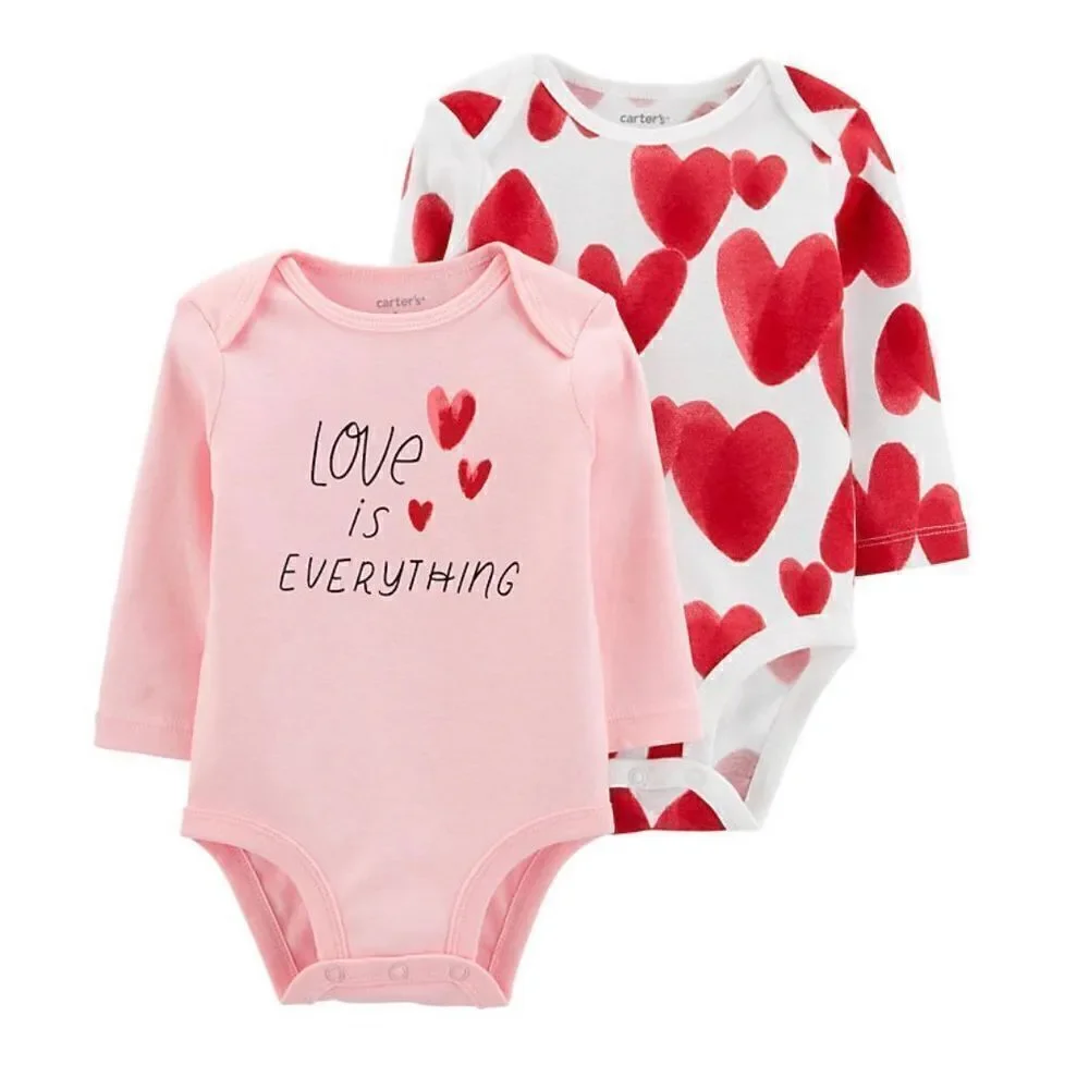 Carter's Baby 12M Girl 2-Piece “Love is Everything” Onsie Set